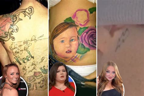 amber portwood tattoo|Teen Mom Amber Portwood Gets Huge Tattoo Of。